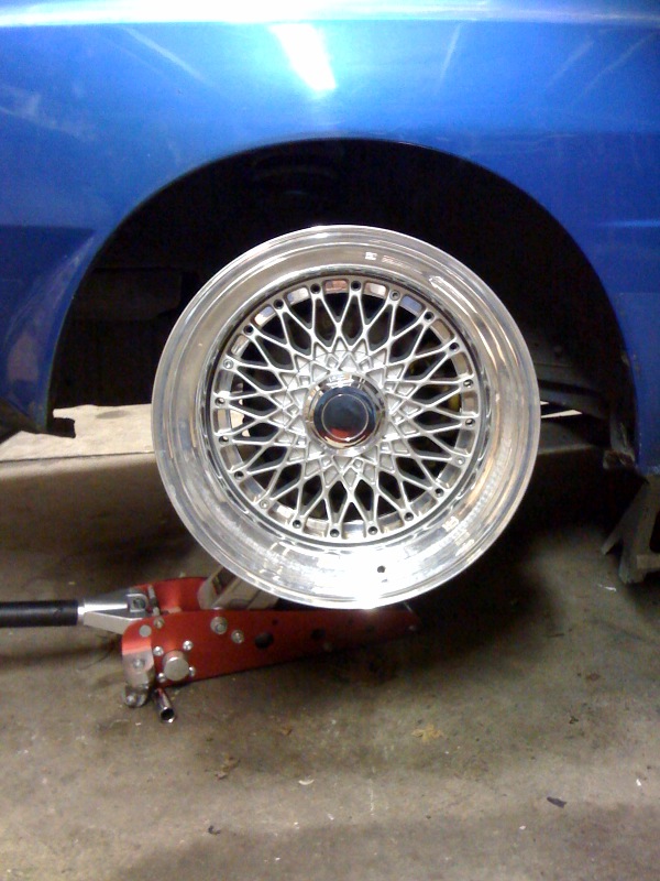 HRE 504 Rear Wheel Close Up
