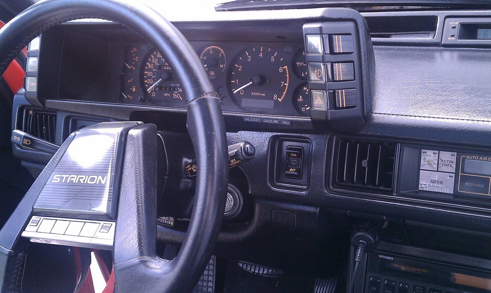 starion inside dash