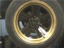 the gold kinda looks bad in the pic but there dope