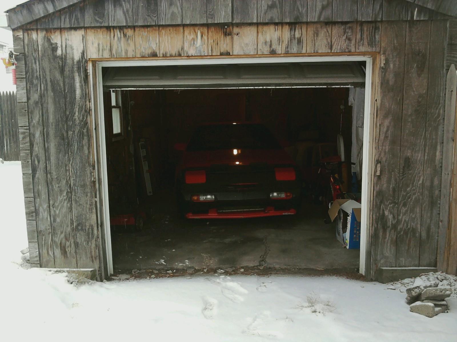 Thank heavens for garages!!!
