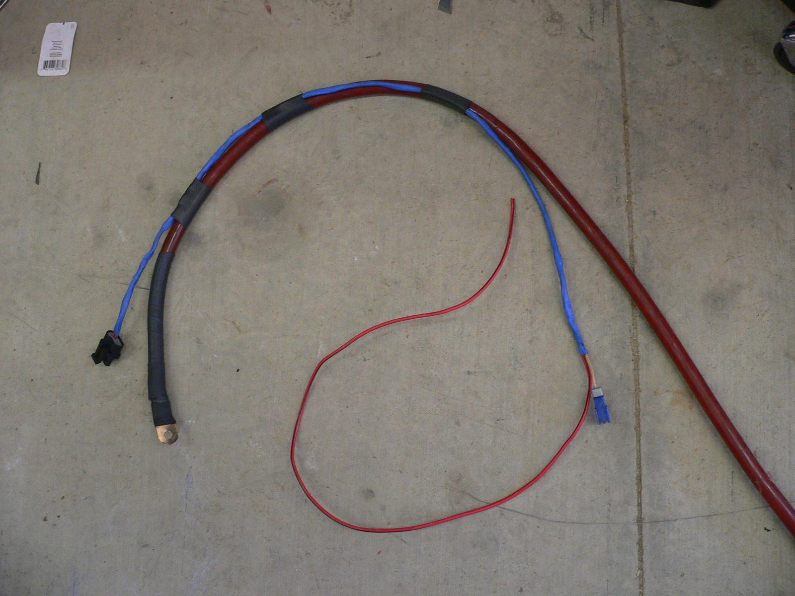 Alternator harness. 