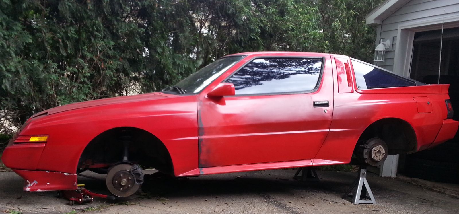 rims off for a cleaning