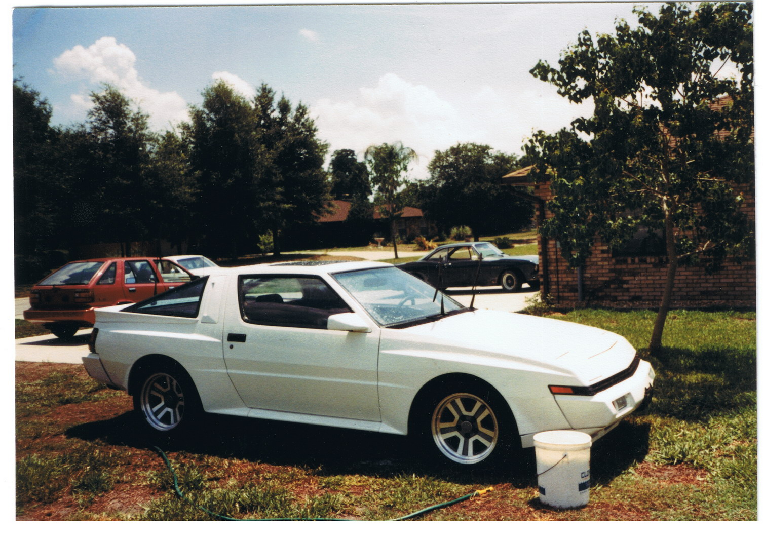 1986 White Starion circa 1990