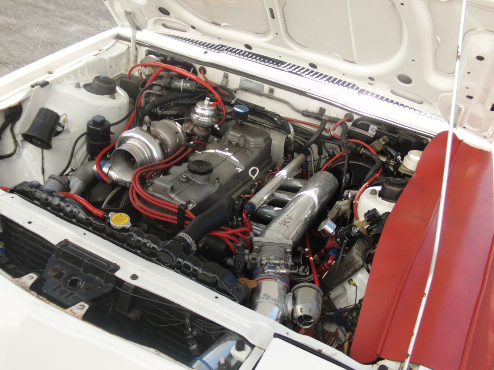 Past engine bay