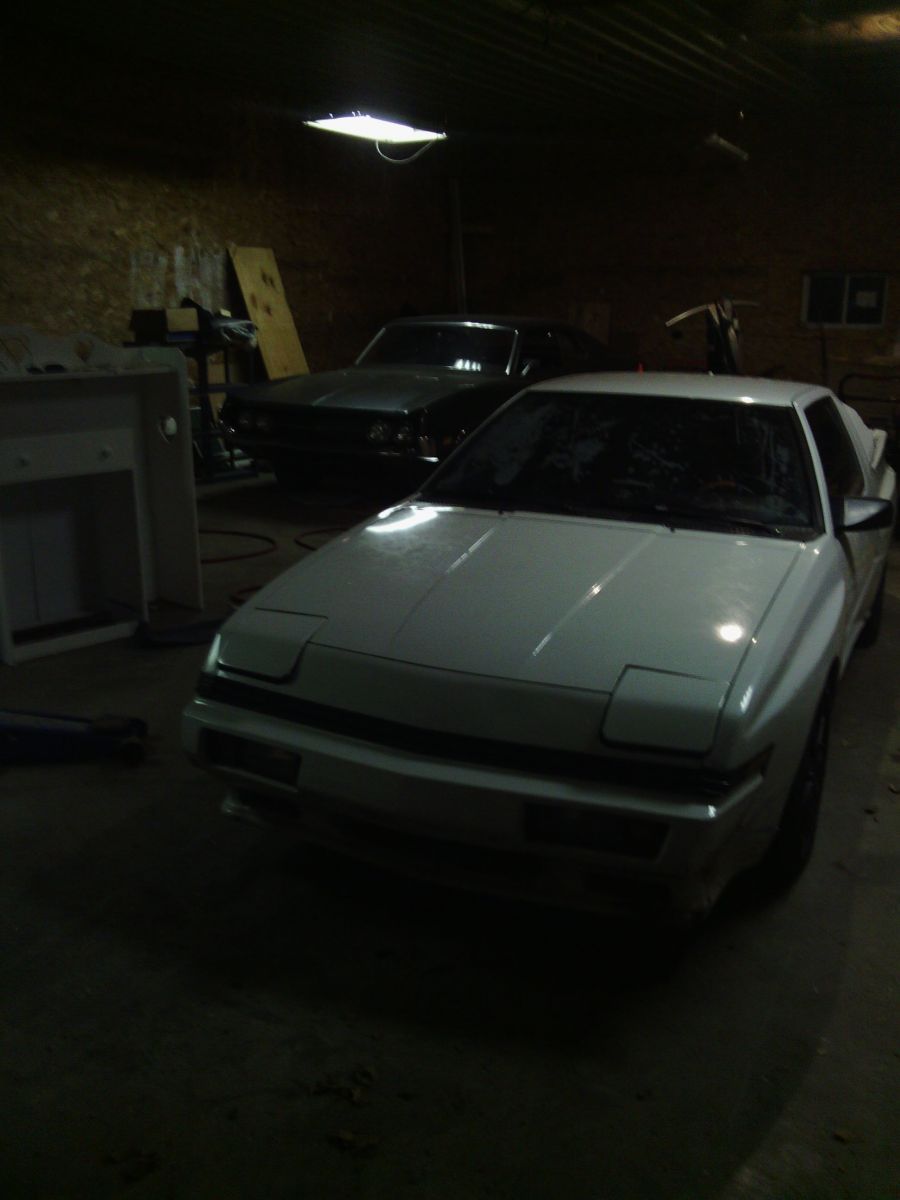 Starion in my brother's workshop.