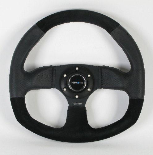 Flat Bottomed NRG Steering Wheel, from Amazon