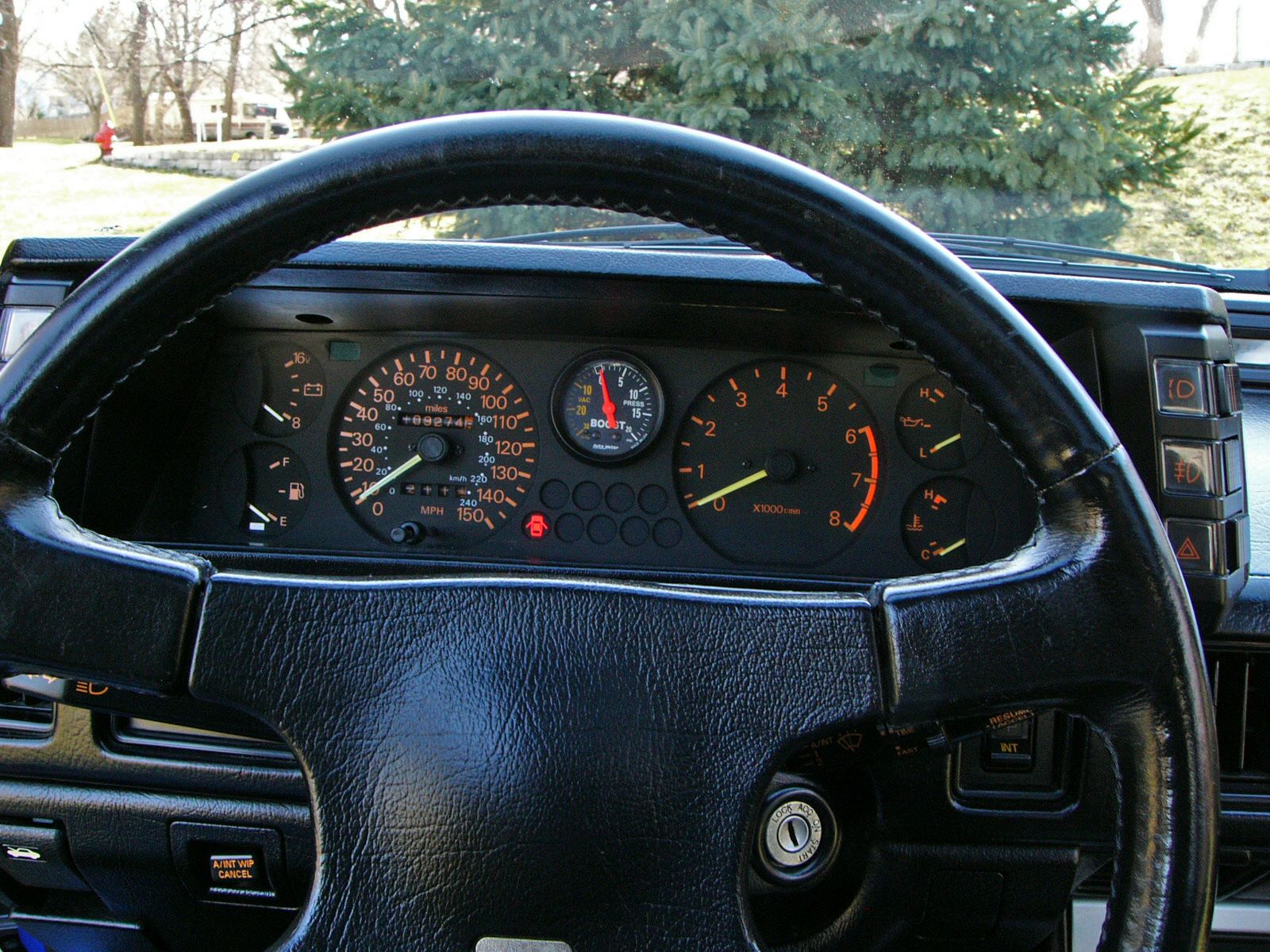 Driver's view