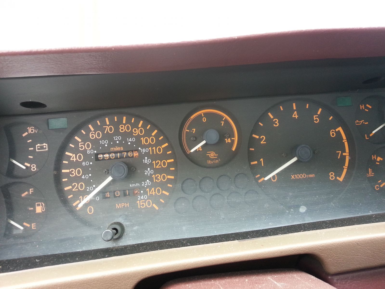 only has 90,000 miles