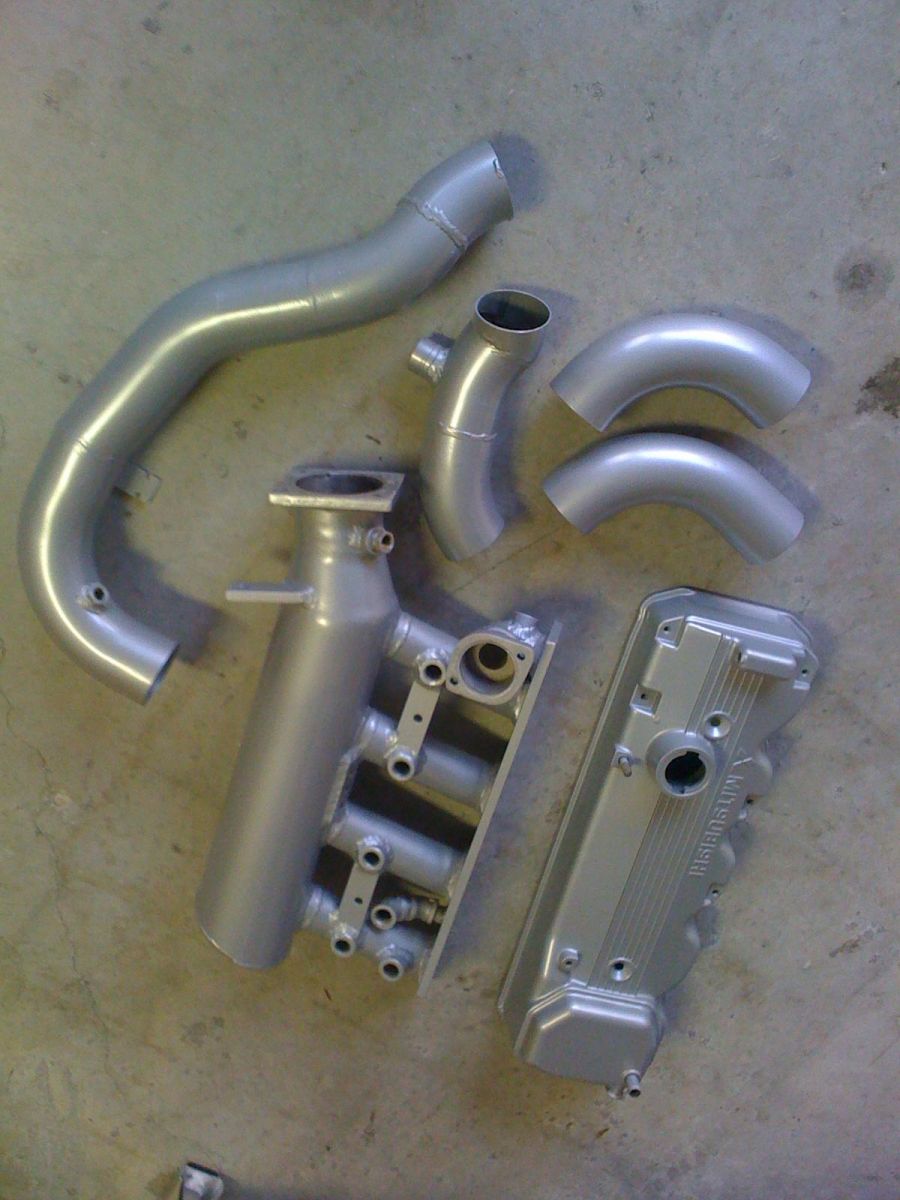 powder coated Intake, VC, & IC pipes