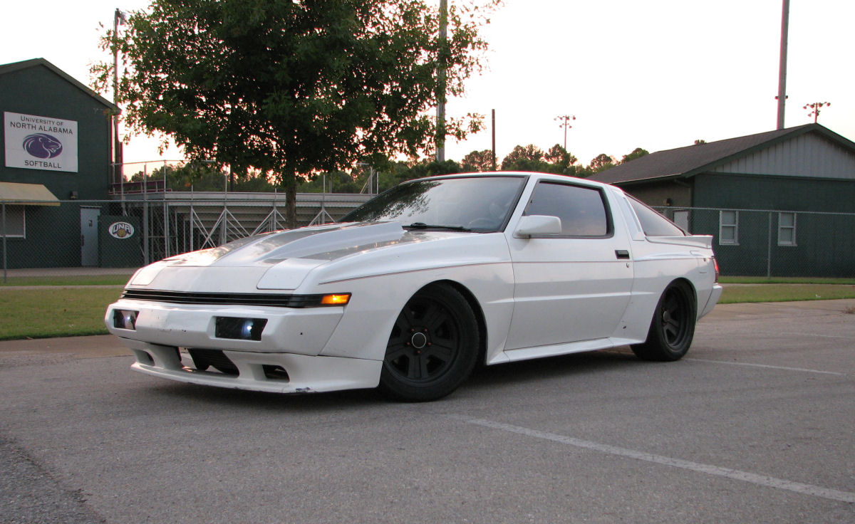 87 white starion