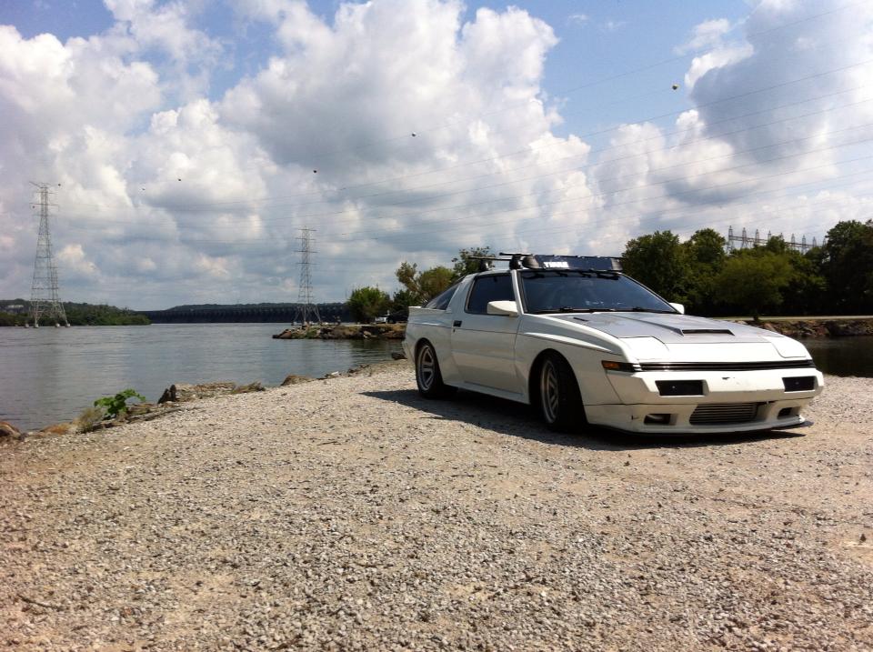 87 white starion